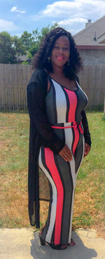 "Color Block" Jumpsuit