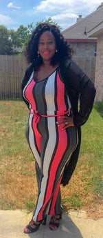 "Color Block" Jumpsuit