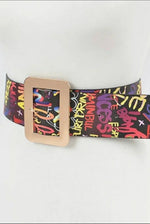 Grafitti Pruse and Belt Set